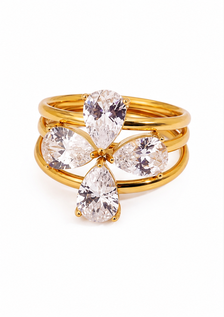 Clover Blossom Ring