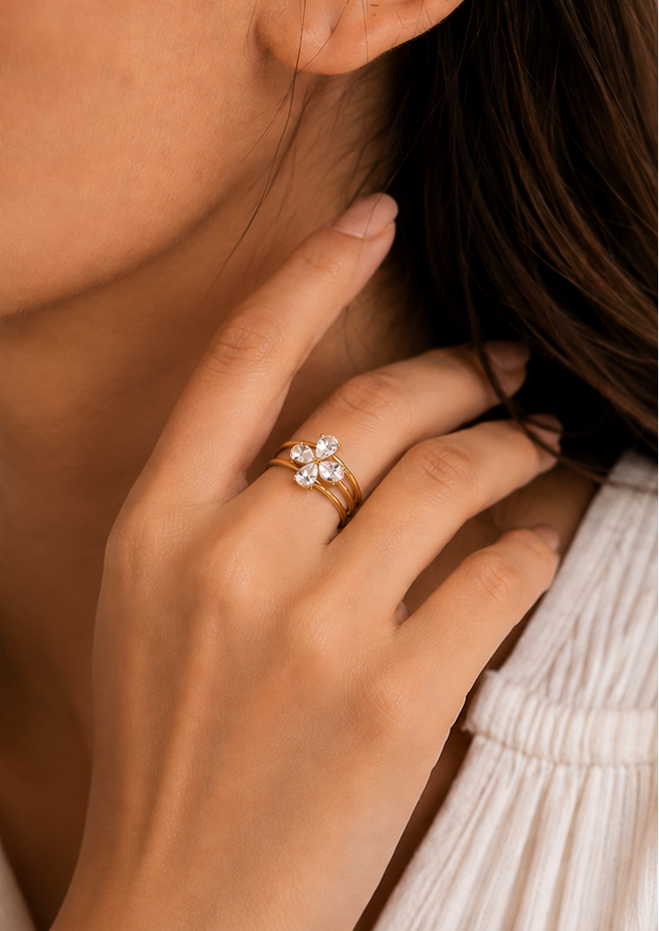 Clover Blossom Ring