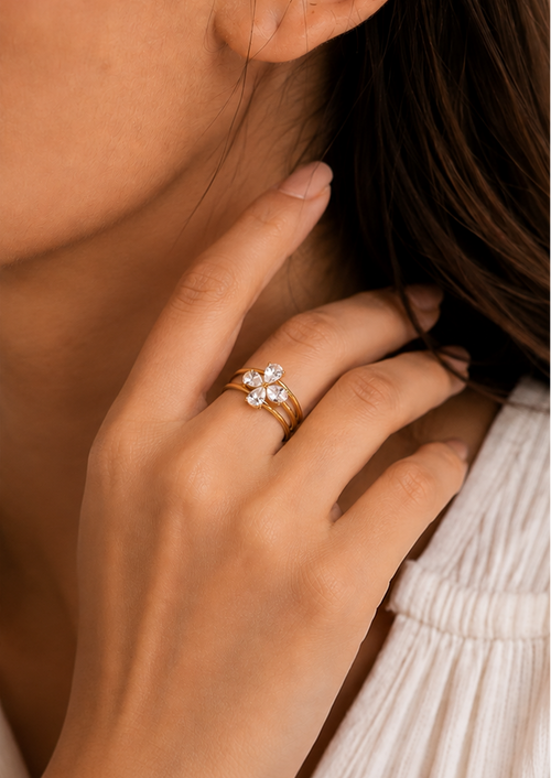 Clover Blossom Ring
