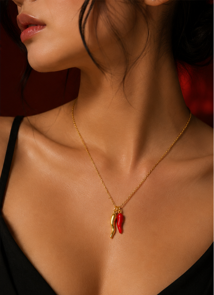 Red Chili Pepper Necklace