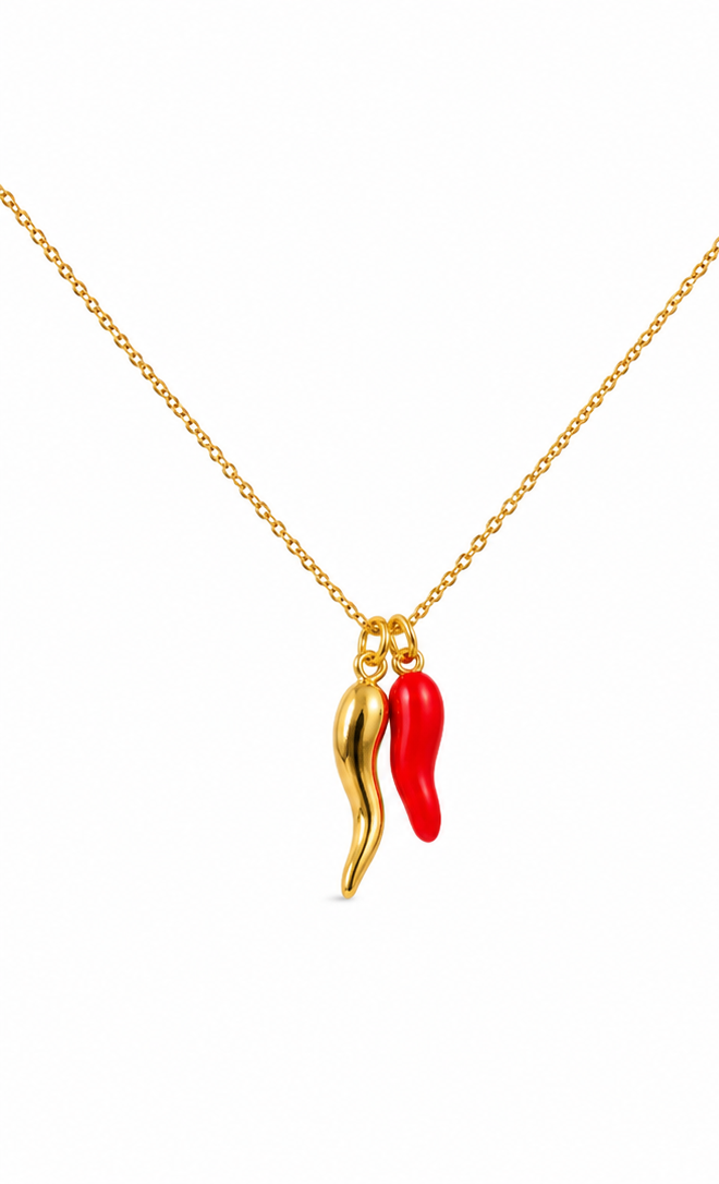 Red Chili Pepper Necklace