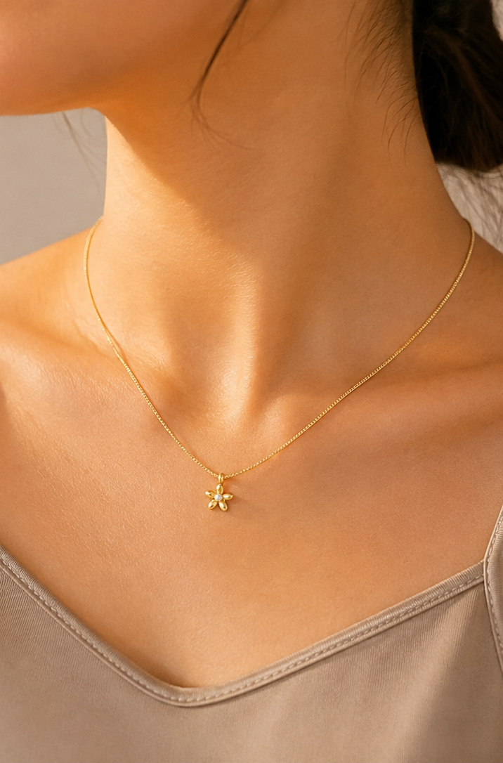 Dainty Star Pendant Necklace